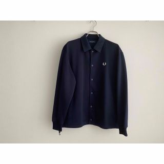 フレッドペリー(FRED PERRY)の【FRED PERRY】フレッドペリートラックコーチジャケットネイビー紺メンズ(ブルゾン)