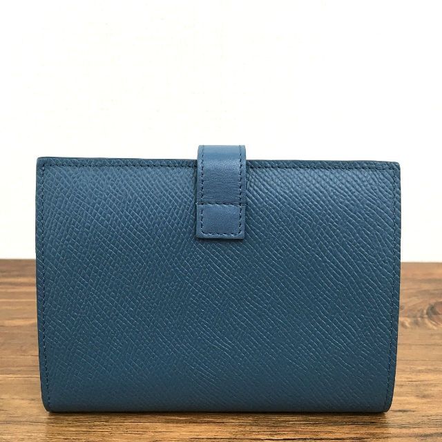 celine - 極美品 CELINE ストラップウォレット ブルー 213の通販 by