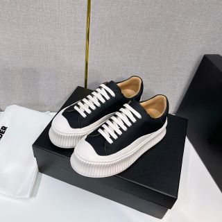 新品 42 21aw JIL SANDER プラットフォームスニーカー 3902 | www