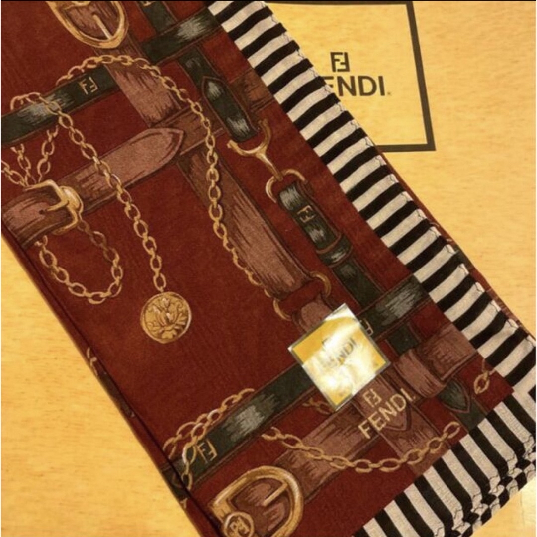 FENDI(フェンディ)の未使用　フェンディ   ハンカチスカーフズッカ ベルト　 レディースのファッション小物(ハンカチ)の商品写真