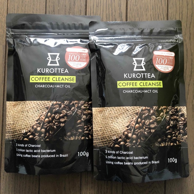 KUROTTEA COFFEE CLEANSE (スタンダード) 100g×2 食品/飲料/酒の飲料(コーヒー)の商品写真