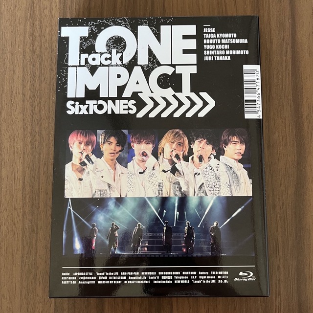 ストーンズ　SixTONES ライブ Blu-ray　To ne IMPACT