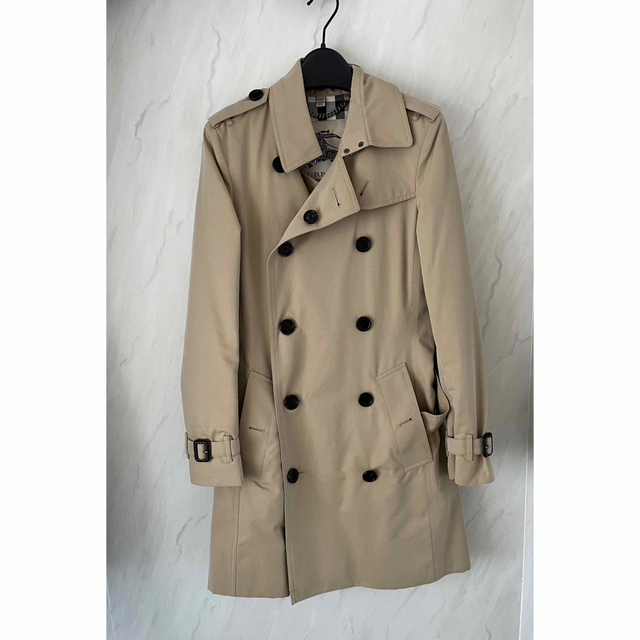 BURBERRY - 美品 バーバリー トレンチコート レディース 裏チェック柄