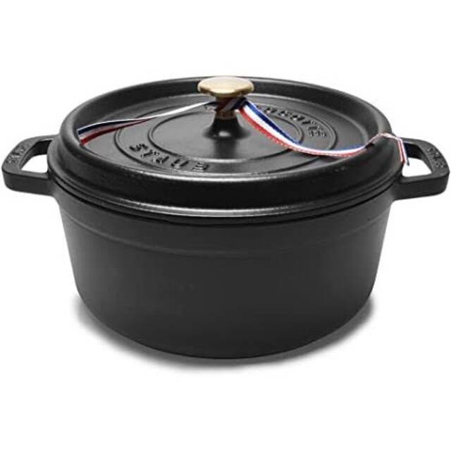 未使用!STAUB ピコ ココット ブラック 24cm 3.8L STAUB-