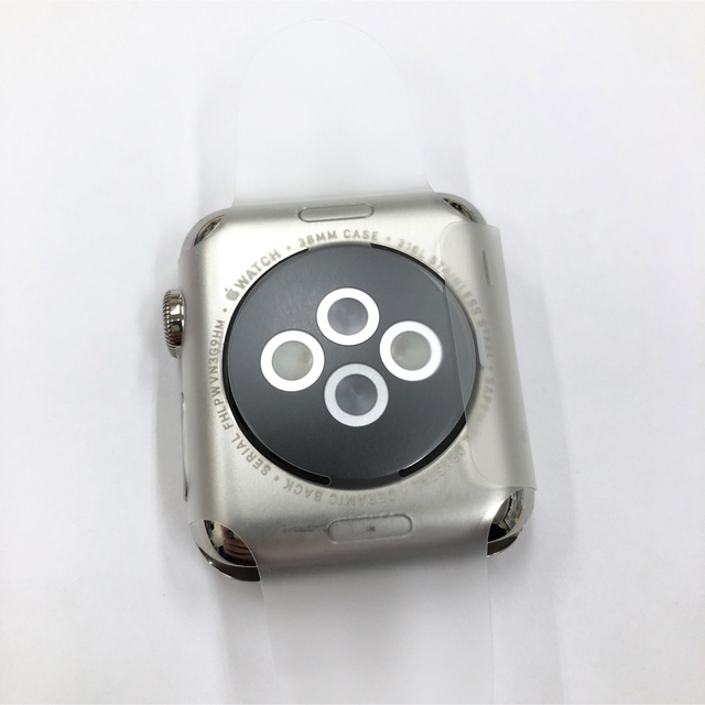 Apple Watch アップル ステンレスモデル シルバー 38mm 初代 - その他