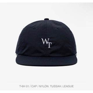 ダブルタップス(W)taps)の黒wtaps 23ss T-6H 01 / CAP / NYLON TUSSAH(キャップ)