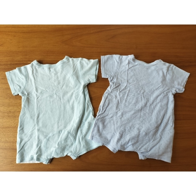 半袖ロンパース　50〜60 キッズ/ベビー/マタニティのベビー服(~85cm)(ロンパース)の商品写真