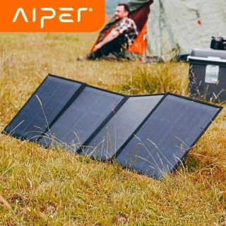 aiper アイパーソーラーパネルSP100 折り畳み 防災 アウトドア(その他)