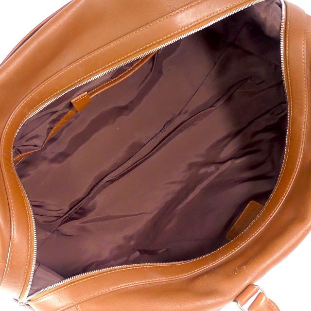 ボストンバッグ 旅行 レザー 本革 茶 COACH コーチ 大容量 JJ268