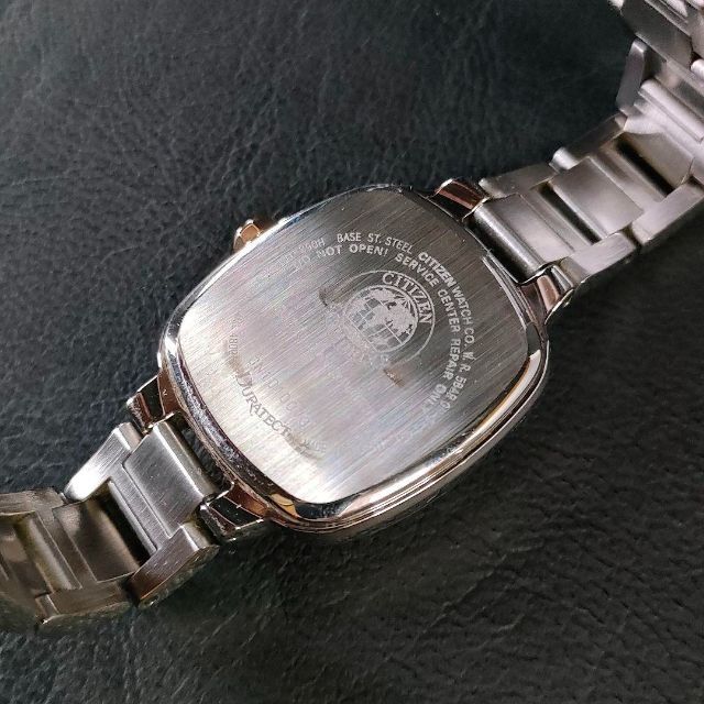 極美品【稼働品】CITIZEN シチズンXC H058ピンク ソーラー シルバー