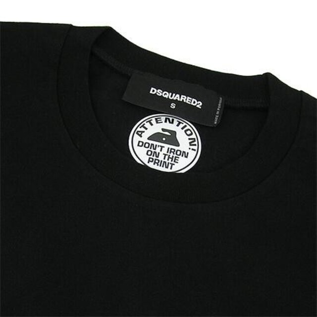 DSQUARED2 ディースクエアード Tシャツ ブラック Lサイズ