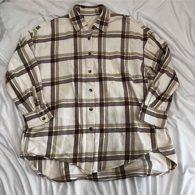 LOWRYS FARM(ローリーズファーム)のローリーズファーム　チェックbigシャツ レディースのトップス(シャツ/ブラウス(長袖/七分))の商品写真