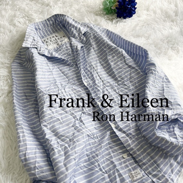 【未使用】Frank\u0026Eileen EILEEN スキッパーチェックシャツ