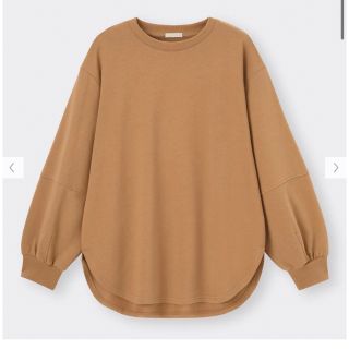 ユニクロ(UNIQLO)のGU ライトスウェットオーバーサイズT  M(トレーナー/スウェット)