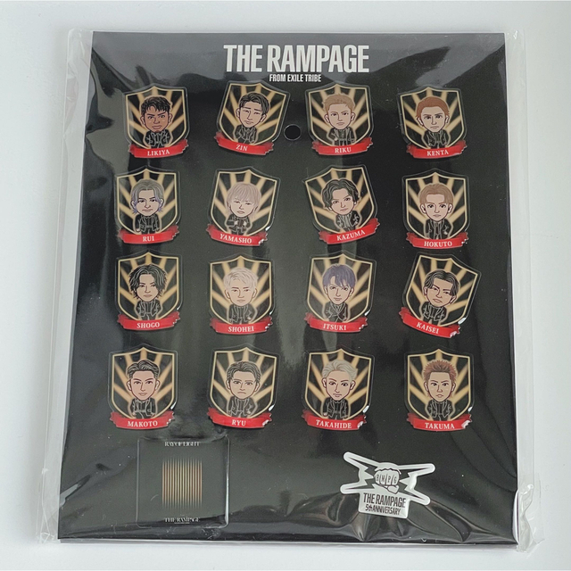 THE RAMPAGE(ザランページ)のTHE RAMPAGE ピンズセット 18種 エンタメ/ホビーのタレントグッズ(ミュージシャン)の商品写真