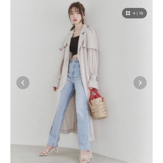 SNIDEL(スナイデル)のSNIDEL/Levi’s ハイスリムストレート(レングス27) レディースのパンツ(デニム/ジーンズ)の商品写真