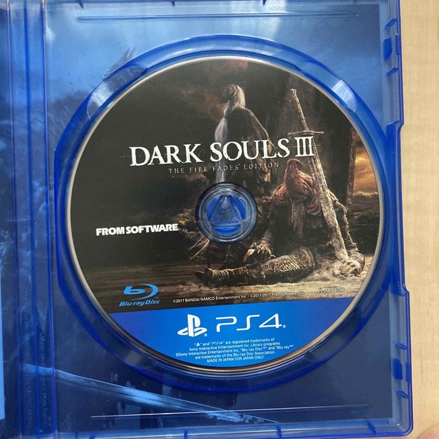 PlayStation4(プレイステーション4)のDARK SOULS III THE FIRE FADES EDITION（ダー エンタメ/ホビーのゲームソフト/ゲーム機本体(家庭用ゲームソフト)の商品写真