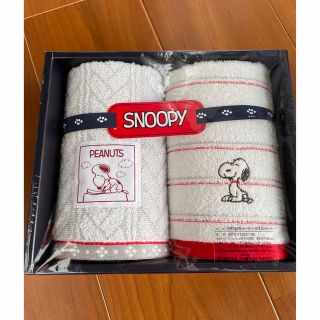 ニシカワ(西川)のSNOOPY  タオルセット　ウォッシュタオル2枚(タオル/バス用品)