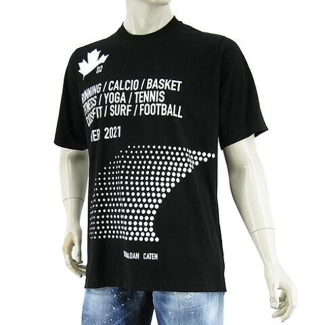 DSQUARED2 ディースクエアード Tシャツ ブラック Sサイズ