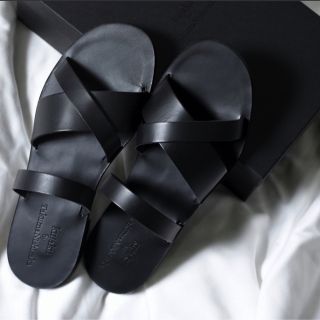 ヨウジヤマモト(Yohji Yamamoto)のkujaku suiren sandal(サンダル)