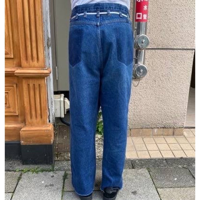 MAISON EUREKA(メゾンエウレカ)の【MAISON EUREKA】REWORK BIGGY PANTS  レディースのパンツ(デニム/ジーンズ)の商品写真