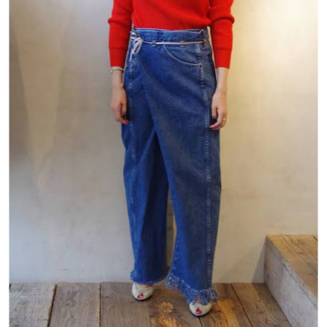 MAISON EUREKA(メゾンエウレカ)の【MAISON EUREKA】REWORK BIGGY PANTS  レディースのパンツ(デニム/ジーンズ)の商品写真