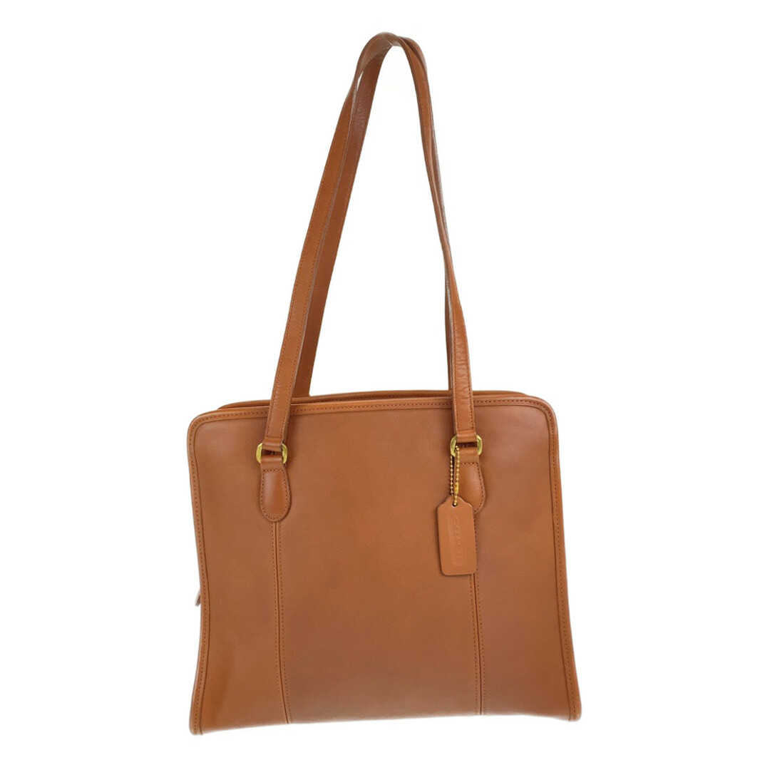 COACH コーチ オールドコーチ ブラウン ゴールド レザー ショルダー