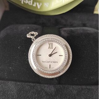 Van Cleef & Arpels - 極美品 ヴァンクリーフ&アーペル チャーム ダイヤ 腕時計