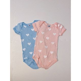 プチバトー(PETIT BATEAU)の専用☆プチバトー　ボディ　ハート(肌着/下着)