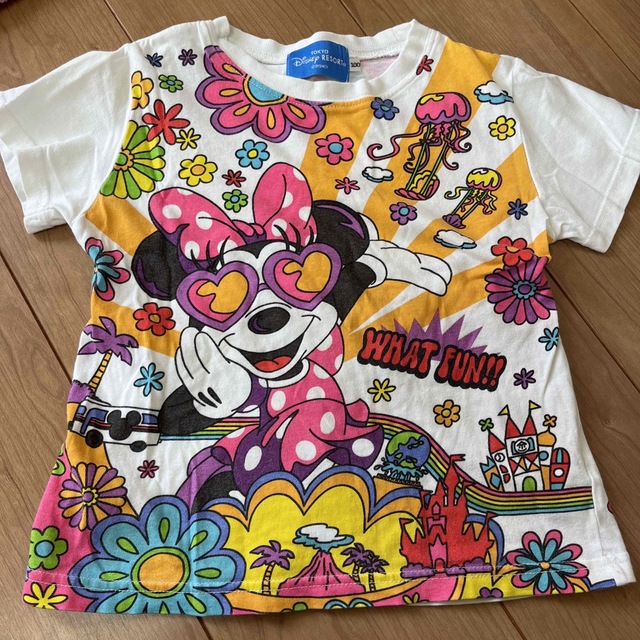 Disney(ディズニー)のディズニー Tシャツ　子供　100センチ キッズ/ベビー/マタニティのキッズ服男の子用(90cm~)(Tシャツ/カットソー)の商品写真