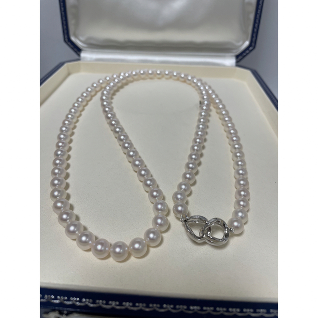 MIKIMOTO - ミキモト インフィニティ WGK18 7.5〜8㎜ ロングパール ...