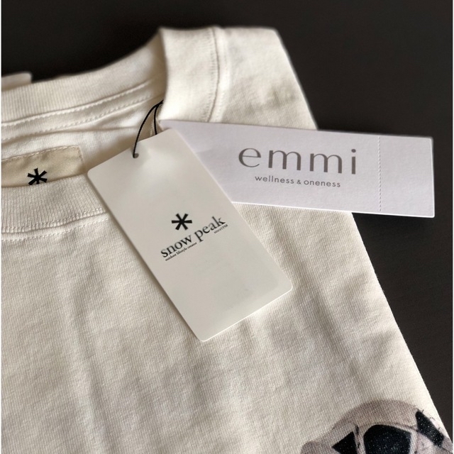 スノーピーク【emmi×SnowPeak】プリントTシャツ・キャンプ・登山 1
