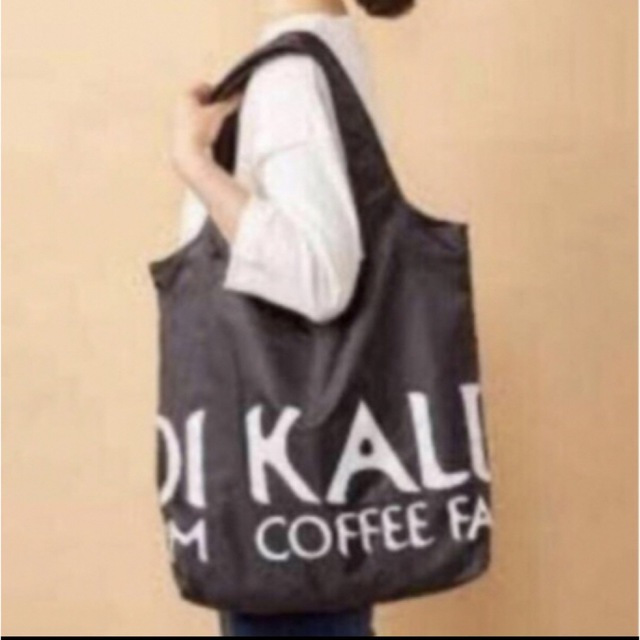 KALDI(カルディ)の新品 カルディ エコバッグ  ブラック ✨ レディースのバッグ(エコバッグ)の商品写真