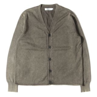 ノンネイティブ(nonnative)のNONNATIVE ノンネイティブ カーディガン ヴィンテージ加工 コットン ニットカーディガン HUNTER CARDIGAN COTTON YARN VW / NN-K3502 19SS グレー 0 トップス 長袖 【メンズ】【中古】【美品】(カーディガン)