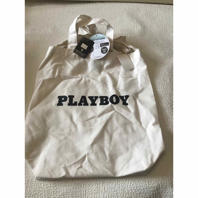 PLAYBOY(プレイボーイ)の新品タグ付き　PLAYBOY   布　2way  ショルダーバッグ メンズのバッグ(ショルダーバッグ)の商品写真