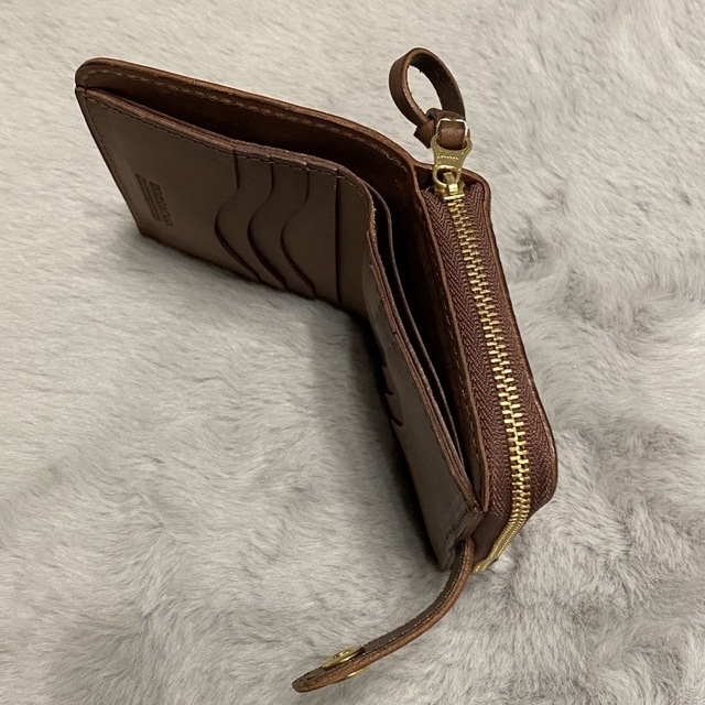 贈り物 【新品・未使用】BORSACASA ボルサカーサ|ラウンド長財布 本革