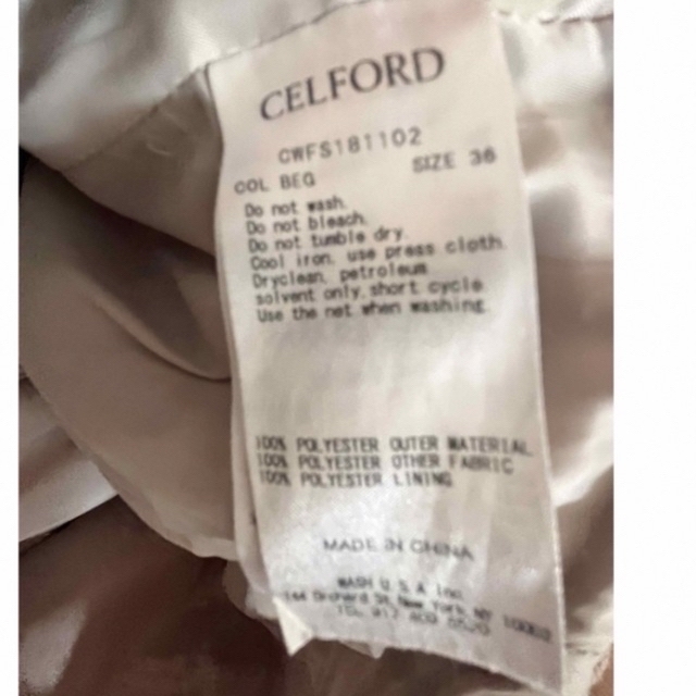 これ以上値下げ無　CELFORD リボンレーススカート レディースのスカート(ひざ丈スカート)の商品写真