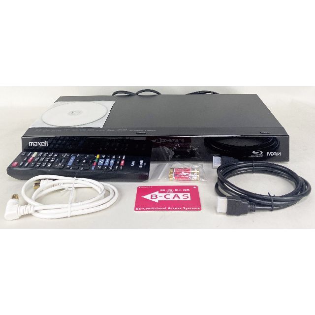 マクセル 500GB iVDRスロット搭載ブルーレイレコーダー BIV-R521 注目