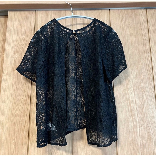 UNITED ARROWS green label relaxing(ユナイテッドアローズグリーンレーベルリラクシング)のグリーンレーベル  GB 2WAY LACE×オールインワンS/S  ブラック レディースのフォーマル/ドレス(その他)の商品写真