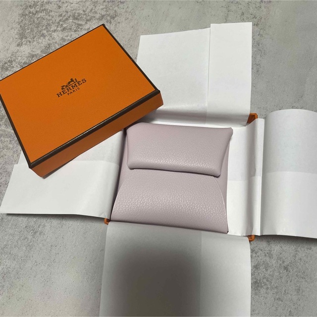 Hermes(エルメス)の新品エルメスHERMES小銭入れ♡バスティア モーヴパール シルバー金具 ピンク レディースのファッション小物(コインケース)の商品写真