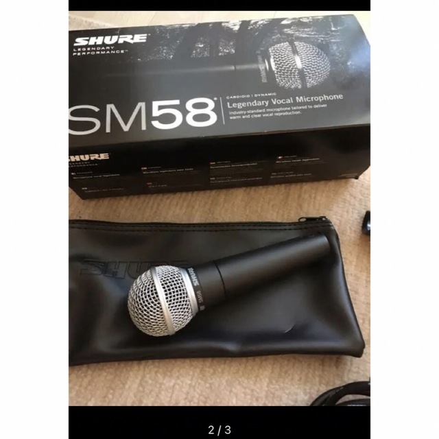 SHURE SM58 マイク
