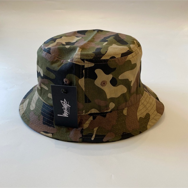 STUSSY - 【新品】ステューシー STUSSY バケットハット 迷彩 S/M STUSSY - 【新品】ステューシー STUSSY バケットハット 迷彩 S/M