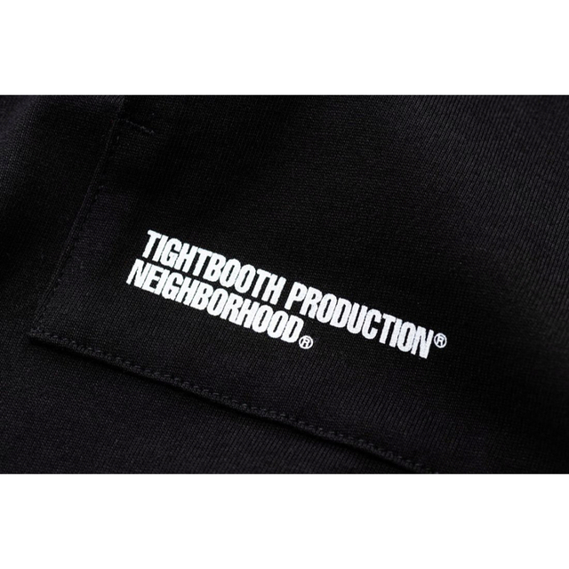 TIGHTBOOTH NEIGHBORHOOD TEE Tシャツ 黒 L