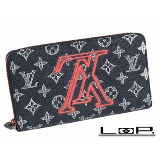 ルイヴィトン(LOUIS VUITTON)の▼値下げ▼　■限定■新品■　ルイ・ヴィトン ジッピー オーガナイザー NM 長財布 インク M62931 【A61267】箱(財布)