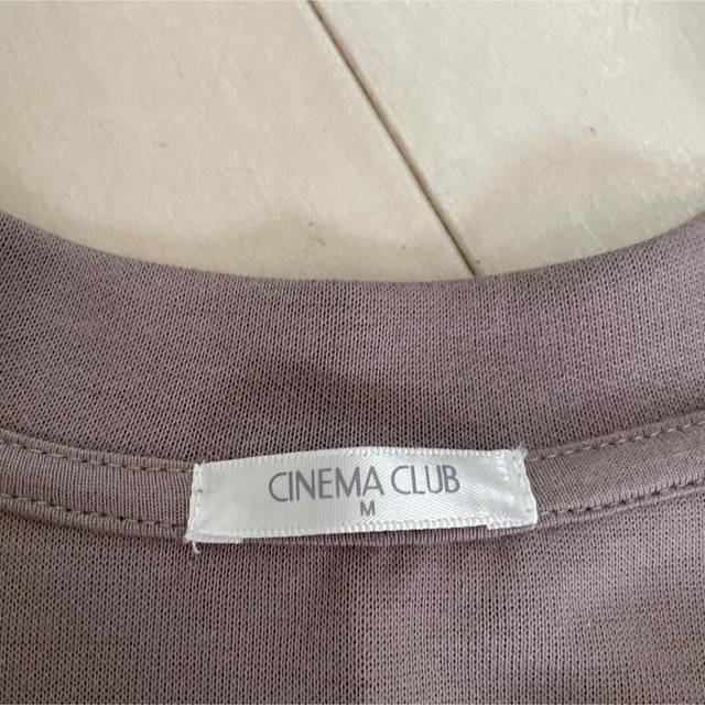 CINEMA CLUB(シネマクラブ)のシネマクラブ カーディガン Mサイズ 新品未使用 レディースのトップス(カーディガン)の商品写真