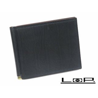 ガンゾ(GANZO)の■美品■　ガンゾ マネークリップ 札入れ 財布 カード 入れ レザー GP 箱 【A66288】(財布)