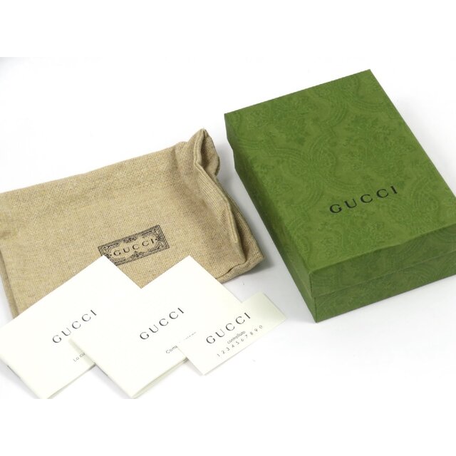 Gucci(グッチ)の【最終値下げ 5/28日 01：59まで】■美品■　グッチ キーケース リング ６連 GG レザー ブラック 473924 箱 【A66339】 メンズのファッション小物(キーホルダー)の商品写真