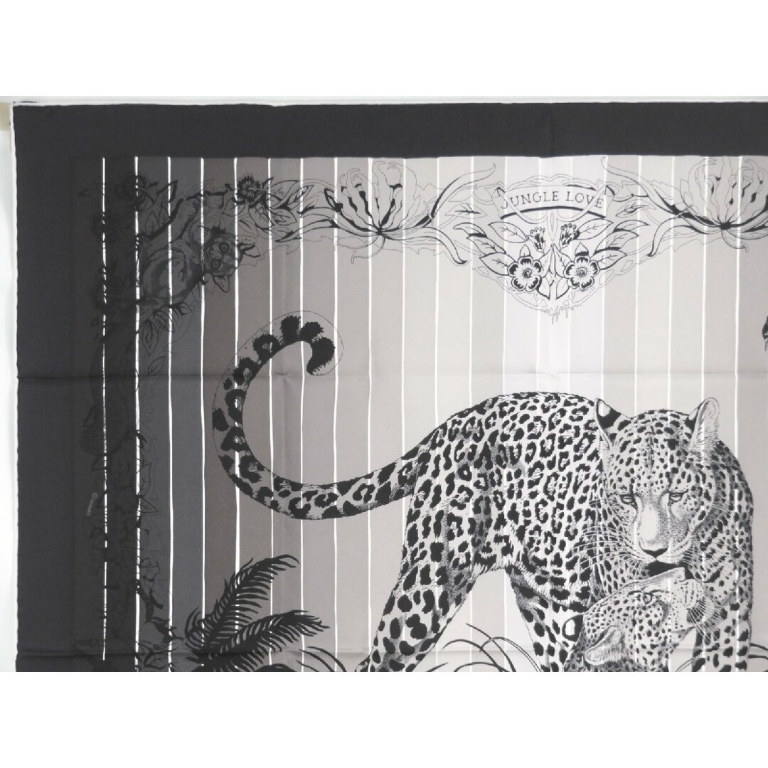 Hermes(エルメス)の■未使用■　エルメス カレ 90 Jungle Love ジャングル・ラブ スカーフ 【A61732】箱 レディースのファッション小物(バンダナ/スカーフ)の商品写真