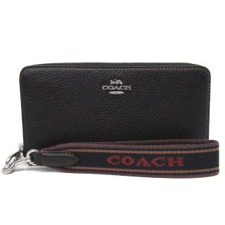 COACH - 【中古 (Sランク)】コーチ 長財布 CH705 SVA47 レザー 美品の