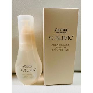 シセイドウ(SHISEIDO (資生堂))の【新品】サブリミック アクアインテンシブ ベルベットオイル 100mL(トリートメント)